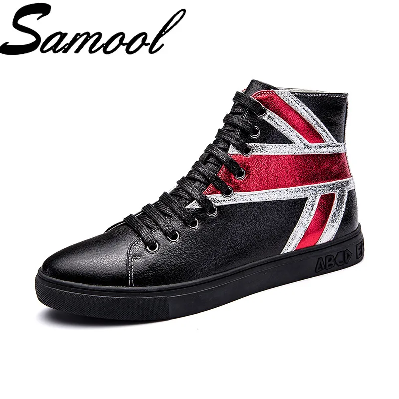 

Men Motorcycle Boots Vintage Combat Boot Winter Nightclub Split Leather Waterproof Military Boots Men Shoes bota masculina Aux3