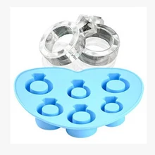 FG392 любовь креативная ледяная решетка поддон для льда шоколадная ледяная форма силиконовая заморозка льда Куб лоток 3 шт./партия