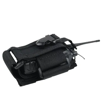 

Tactical Molle Nylon Radio Pouch Holster Cell Phone Bag