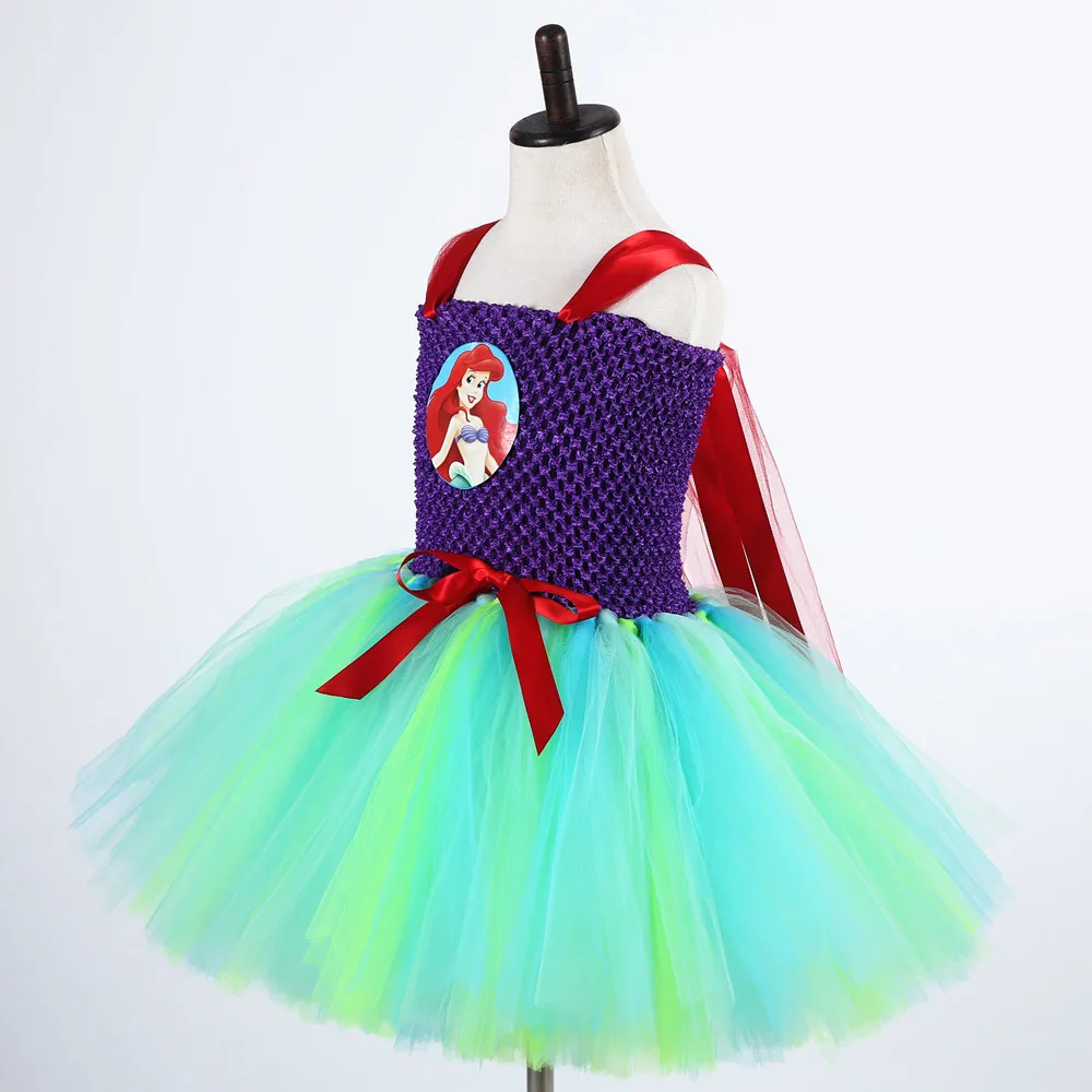 Gilrs Princess Ariel Dress