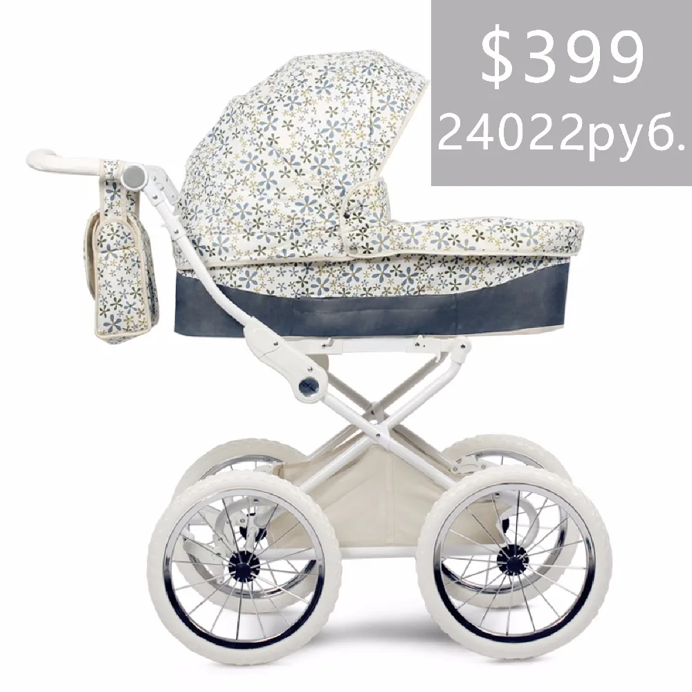 Isabell Retro baby stroller Big Wheel snow walker 2 in 1 pram Royal carriagein Four Wheels