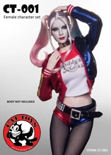 1/6 scale figure doll female joker Harley Quinn Seamless body 12″ Action figure doll Collectible Figure Model Toys . NO BOX