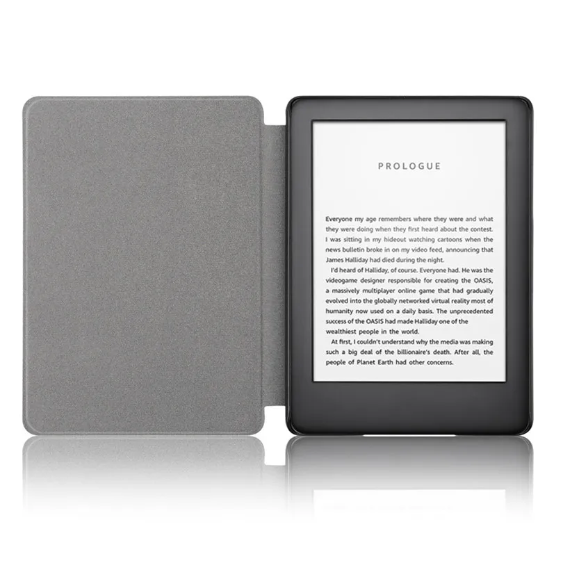 Кастер Магнитные Смарт кожаный флип чехол Подставка для Amazon все новые Kindle 10th