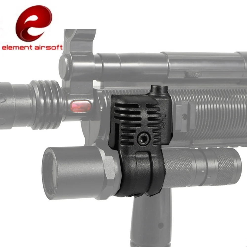 

Element Airsoft 25.4mm QR Offset Flashlight Adaptor Tactical Light Scope Mount Hunting Softair Gun Light Accessories EX407