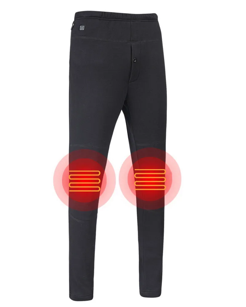 Пара теплых брюк с USB, брюки с подогревом, уличные походные зимние умные спортивные термоштаны для путешествий для мужчин
