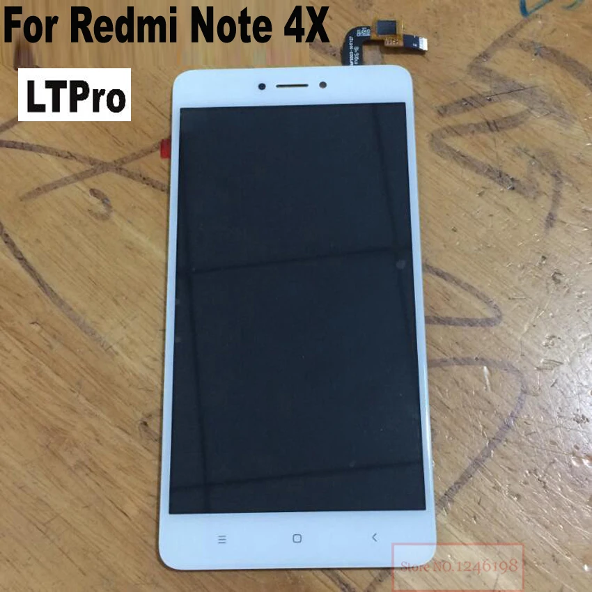 

LTPro 100% Warranty NEW Note4X LCD Display Touch Screen Digitizer Assembly For Xiaomi Redmi Note 4X 3GB 32GB Mobile Spare parts