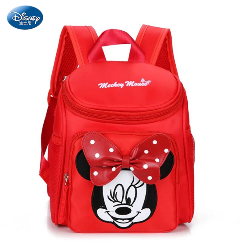 

Disney Minnie Mouse Backpack for Boys Children Spiderman School Backpack for Cute Kids Girls Backpacks Cartoon Kindergarten Bags