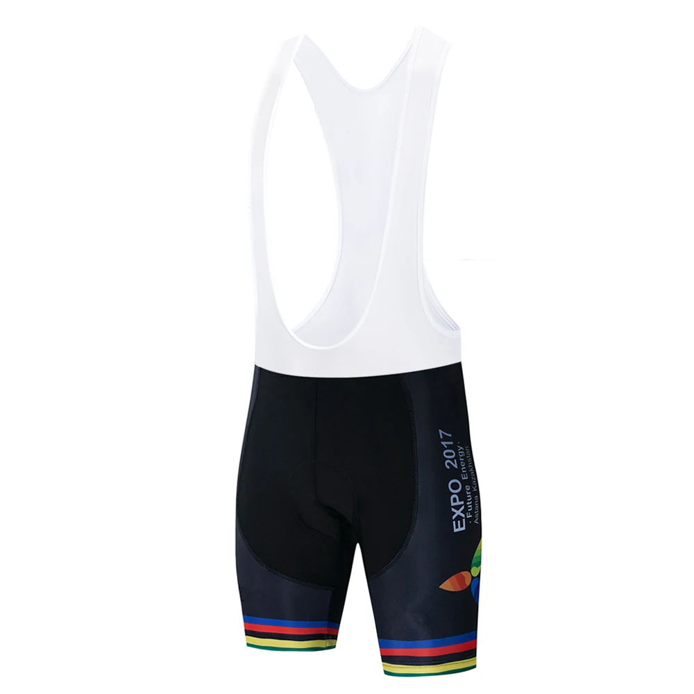Новая профессиональная команда Астана одежда для велоспорта нагрудник шорты Быстросохнущий велосипед для мужчин одежда профессиональная команда Велоспорт 9D Pad велосипедные шорты mtb - Цвет: shorts