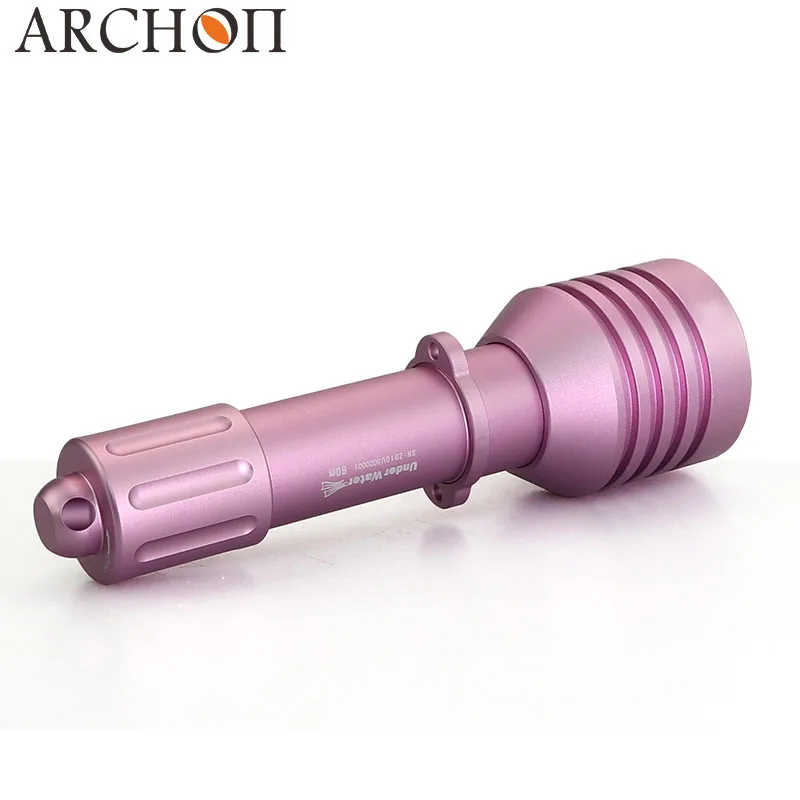 Archon D10U/W16U CREE светодиодный фонарик с масштабируемым дайвингом 18650 перезаряжаемый карманный фонарик для погружения