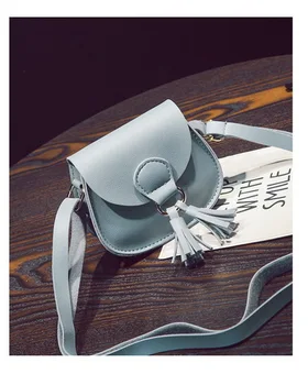 

by dhl or ems 200pcs 2017 Small Chains Bag Women Candy Color Tassel Messenger Bags Female Handbag Shoulder Bag Flap Women Bag