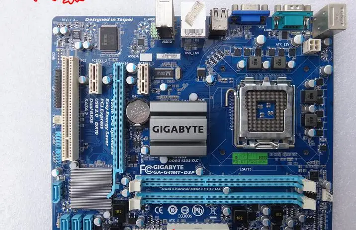 Free shipping 100% original motherboard for Gigabyte GA-G41MT-D3P DDR3 LGA 775 motherboard G41MT-D3P Desktop Boards original motherboard ga g41mt s2 lga 775 ddr3 g41mt s2 8gb fully integrated g41 free shipping