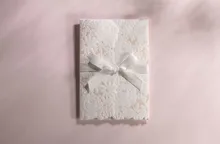100Pcs Laser Cut Wedding Invitation Paper Wedding Invitation Card Envelope Seal Birthday Invitation+Customized Printing CW5183