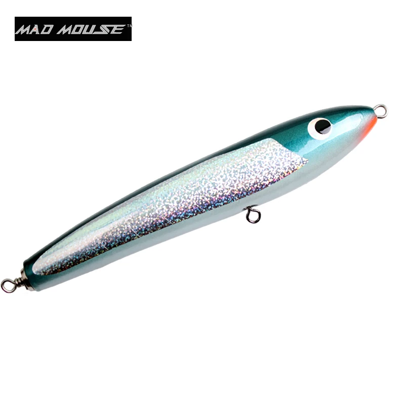 Деревянная Приманка MAD MOUSE Topwater 25 см/120 г приманка для троллинга поверхности