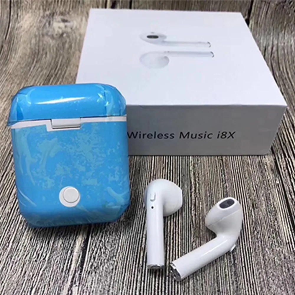 

i8X Tws Mini Stereo Bluetooth 4.2 Wireless Charging Case Earbuds Wireless Earphone For iphone Android