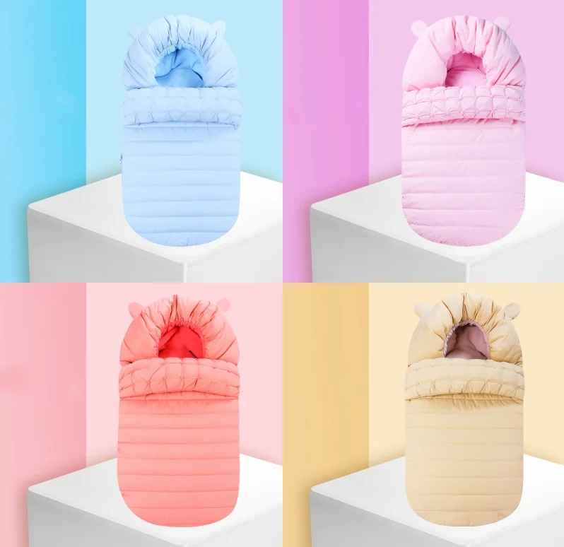 

mylb 90cm 0-16 Baby Sleeping Bag Winter Envelope For Newborns Thermal Sleep Bag Cotton Children Sleeping Bag