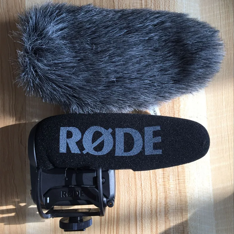 Для RODE videomic pro+ VMP ручка записи голоса наружная ветровая крышка Щит пушистое ветровое стекло лобовое стекло муфта микрофоны