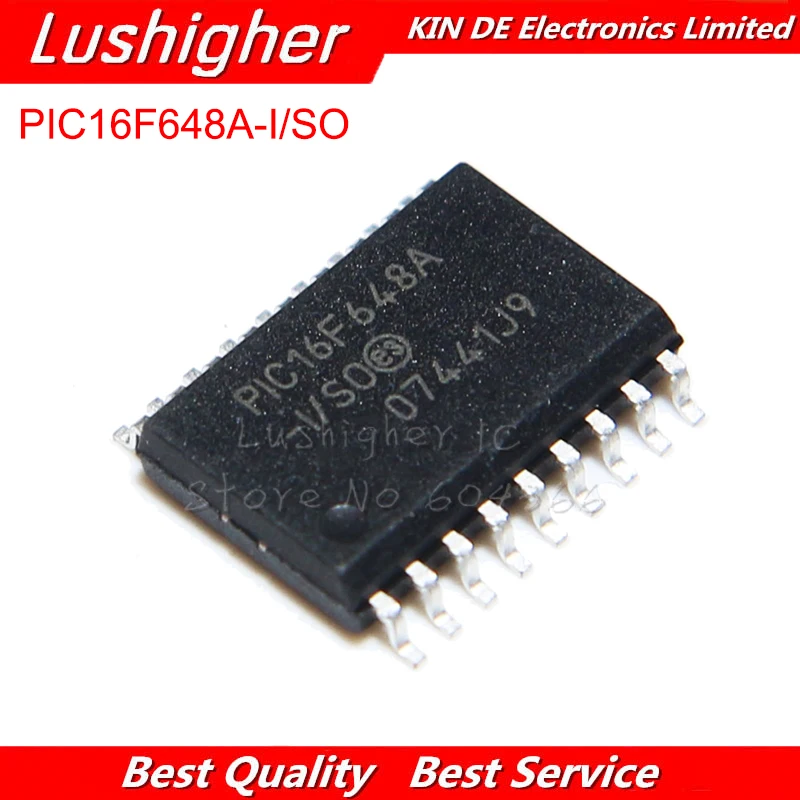 2pcs PIC16F648A-I/SO SOP-18 16F648A-I/SO SOP18 PIC16F648A SOP PIC16F648 | Электронные компоненты и принадлежности