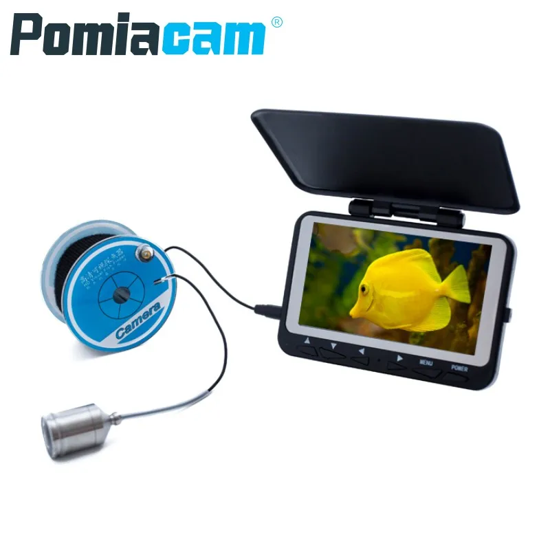 WF06 4 3 дюймовый ЖК монитор рыболокатор DVR записывающая камера HD 1000TVL 15m 30m подводная