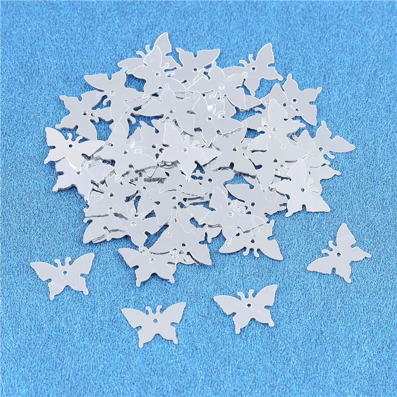 2 упаковки бабочка стол Конфетти Свадебный декор серебро и золото | Дом сад