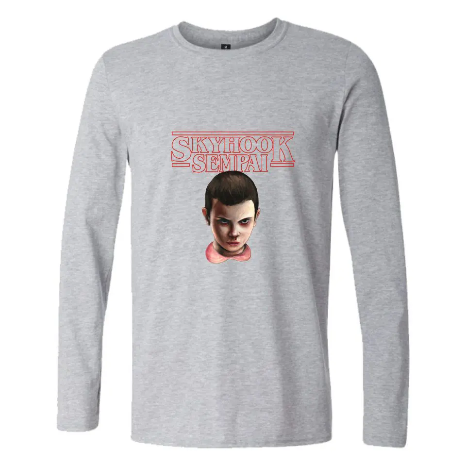 Long T shirt Stranger Things tee shirt Stranger Things Youth Fashion