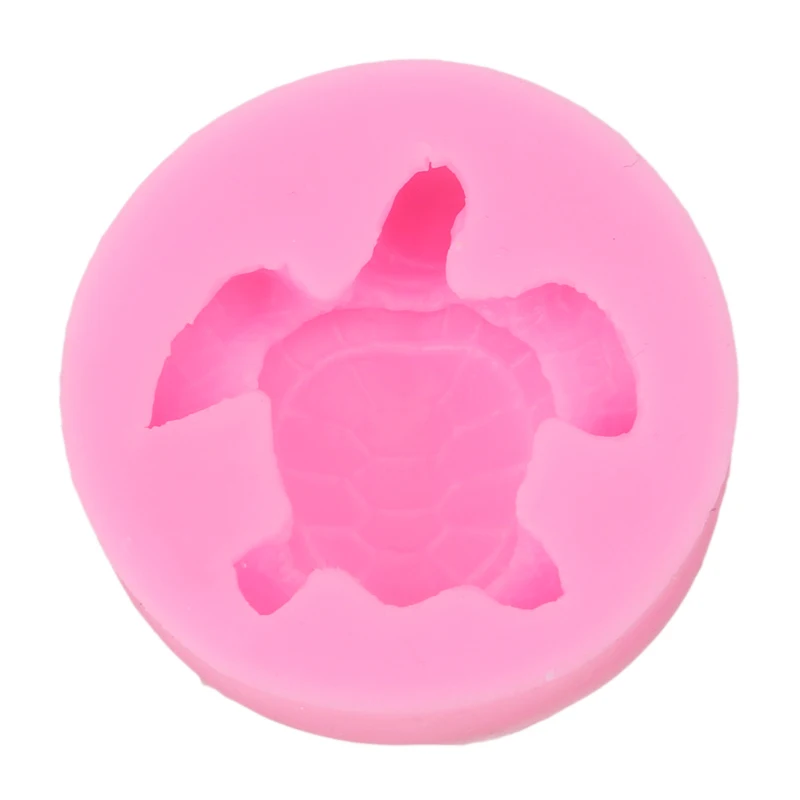 DIY Sea Turtle Silicone Cake Mould Decorating Tools Fondant Chocolate Pudding Mold Baking Tortoise | Дом и сад