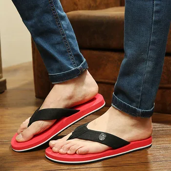 

Ship From US&CN Faddish Slippers & Sandals 2 In 1 Flat Leisure Soft EVA Beach Slipper Sandals For Men Outdoors Beach Walking