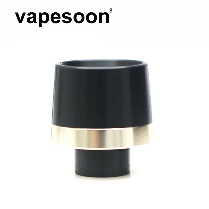 100 шт подлинный VapeSoon 510 POM+ алюминиевый материал капельный наконечник для валирийского танка атомайзера TFV8 ребенка TFV12 ребенка принца и т. Д - Цвет: Серебристый