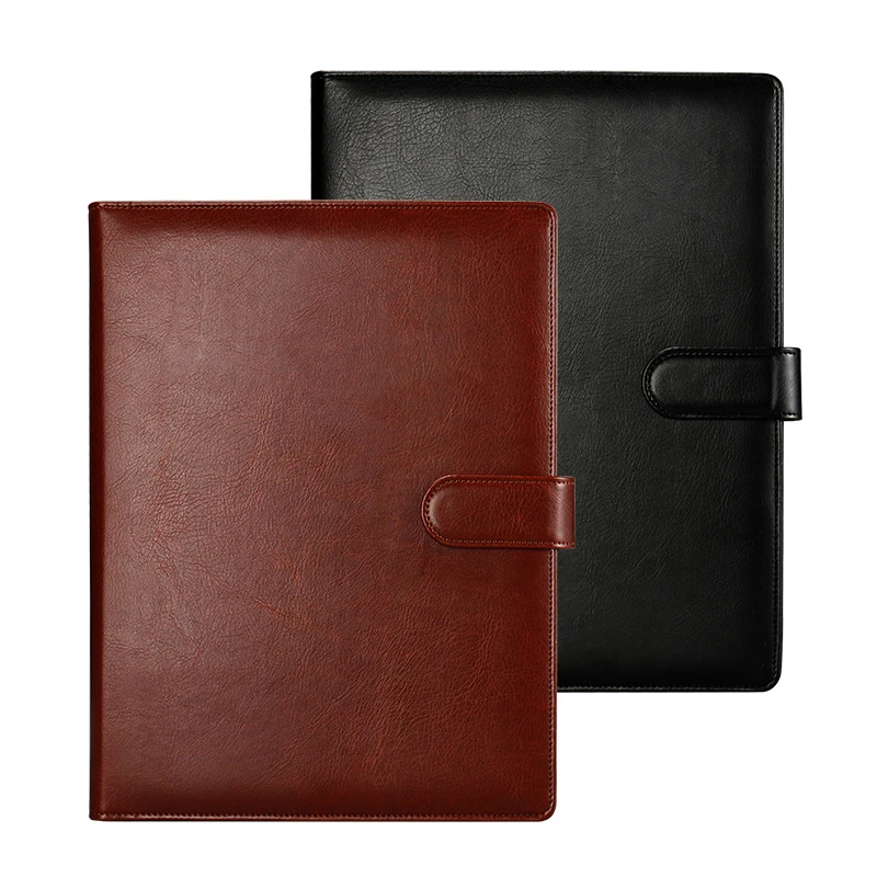 Портативный A4 Padfolio Бизнес Портфель блокнот держатель папка для документов Чехол
