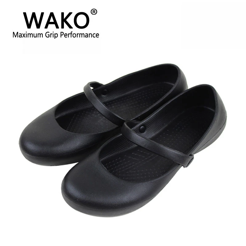 Wako Women Chef Shoes With Strap Oilproof Waterproof Shoes For Kitchen Workers Black Cook Sandals For Female Non Skid Size 36 41 Shoes With Straps Sandals Shoes Womenwomen Sandal Shoes Aliexpress