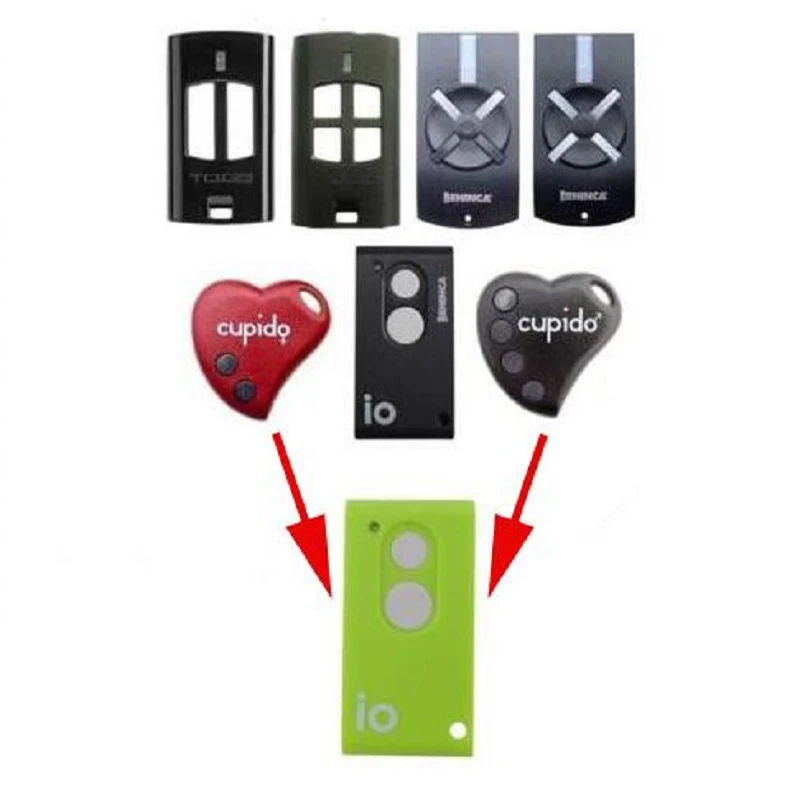 

Replacement remote control BENINCA T4WV,T2WV,CuPIDO-2,CUPIDO-4,TO.GO 2WV,TO.GO4WV