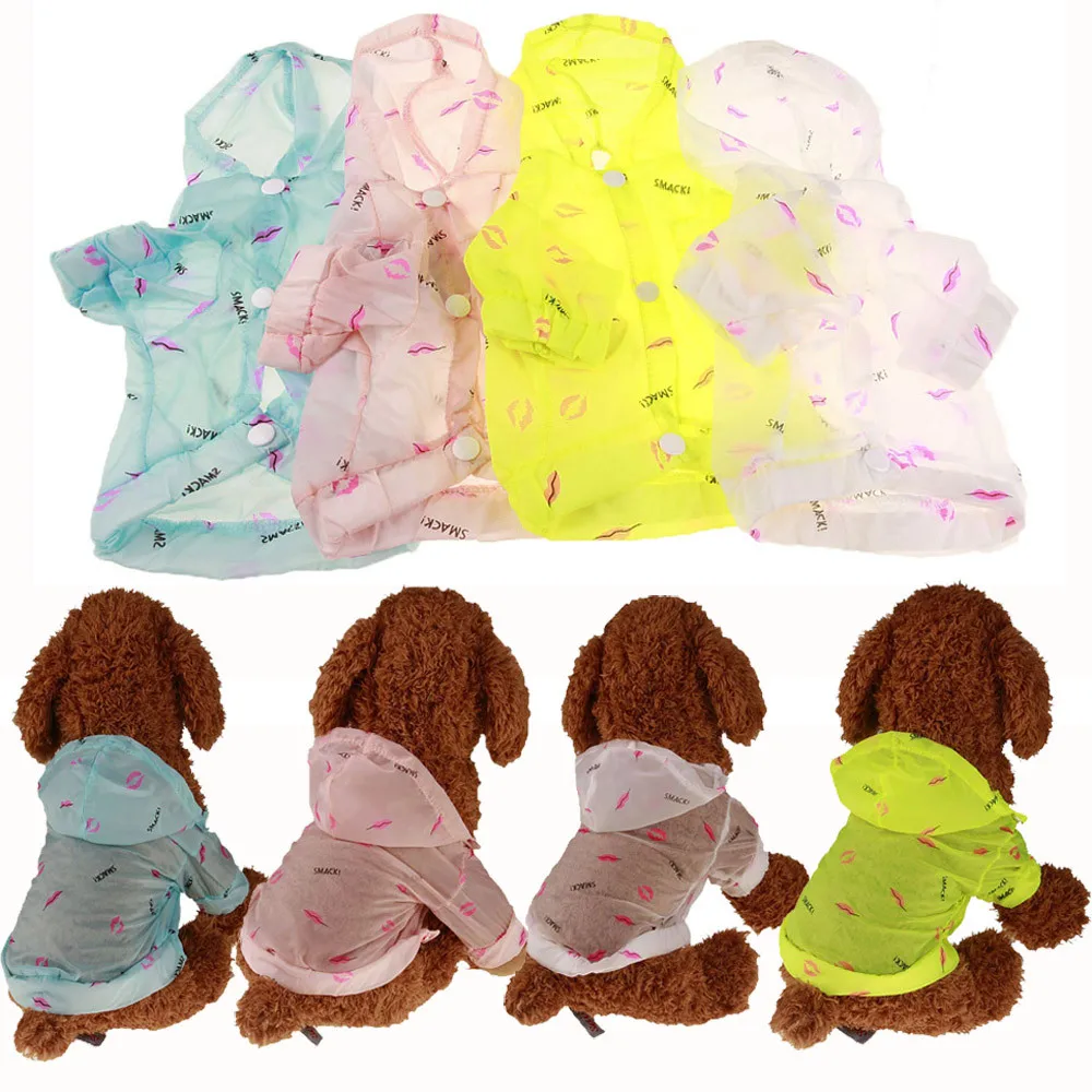 Pet Dog Anti UV Sun Protection Hoodie Sunscreen Shirt Coat Jacket