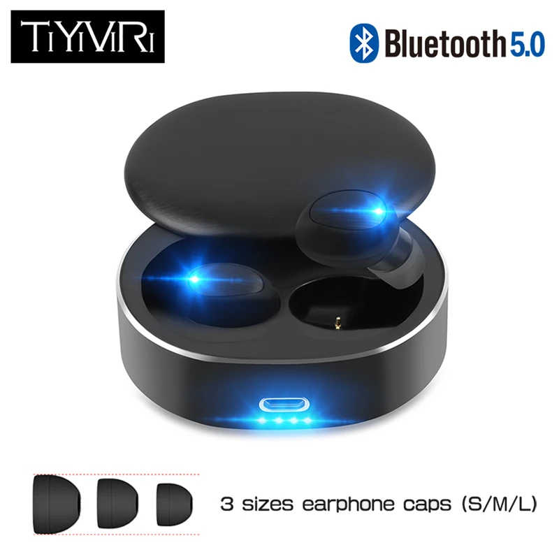 B20 Bluetooth 5 0 TWS беспроводные наушники 3D стерео с сенсорным управлением Hifi бас мини