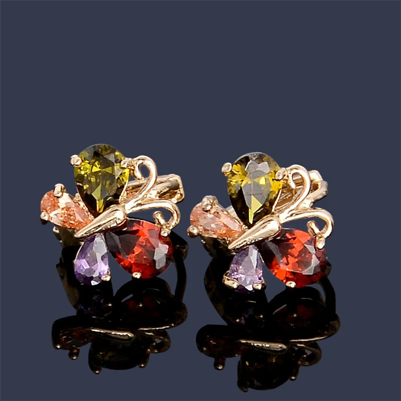 Серьги SHUANGR в винтажном стиле женские Изящные Ювелирные украшения из