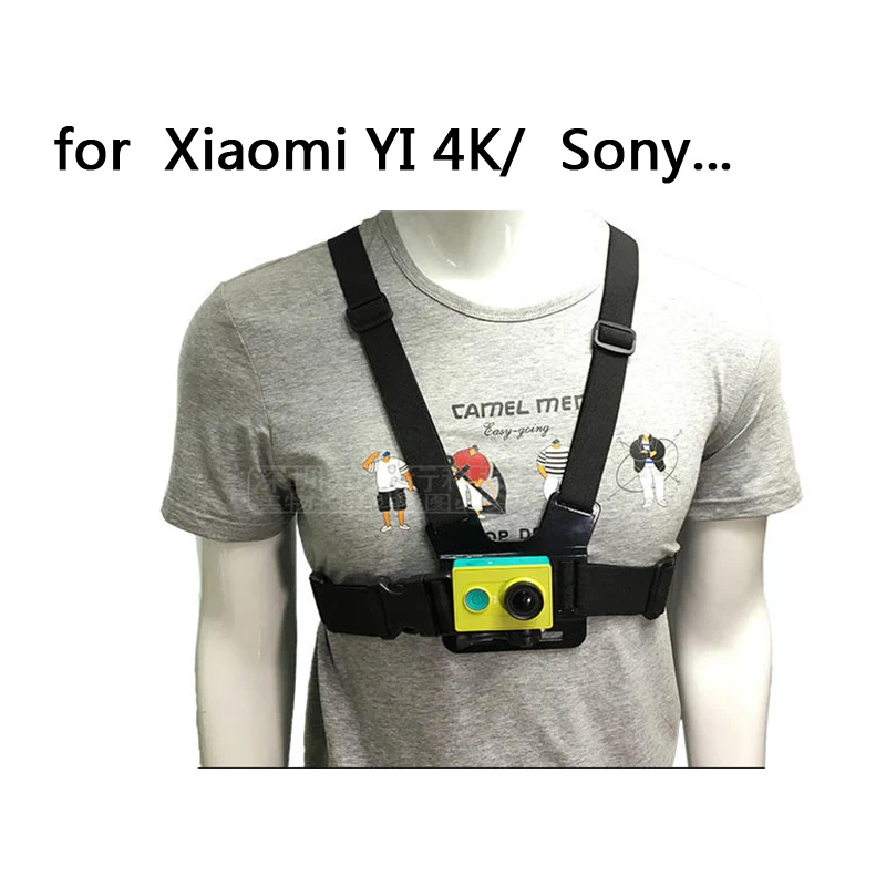 Нагрудное крепление для GoPro Hero 7 6 5 4 3 + Xiaomi Yi 4k Mijia SJCAM sj4000 Eken Go Pro Аксессуары
