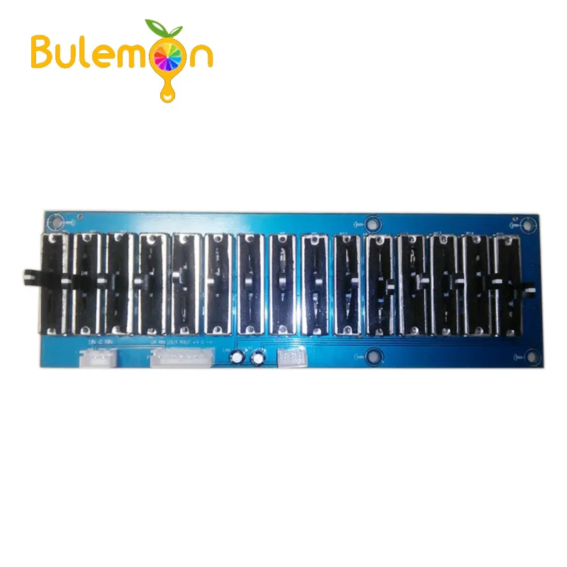

Stereo EQ Equalizer Board 15 Band 2.0Channel Preamplifier Tone Adjustable Preamp Module