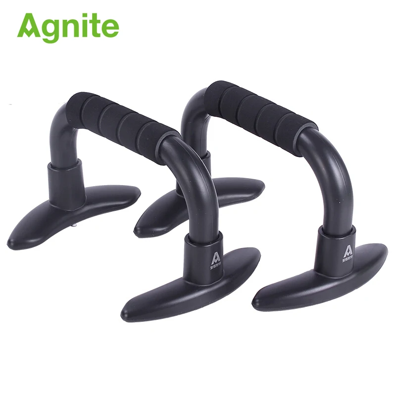 Agnite C-نوع الرياضة اللياقة البدنية دفع عمليات تقف بار الرئيسية الجمنازيوم أدوات الرجال النساء شامل الجسم بناء ممارسة التدريب بالجملة
