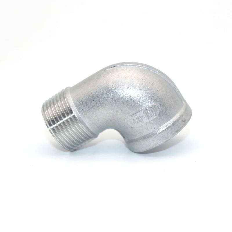 

1/8" 1/4" 3/8" 1/2" 3/4" 1" BSP Female To Male Thread 304 Stainless Steel 90 Degree Elbow Pipe Fitting Connector Coupler Adapter