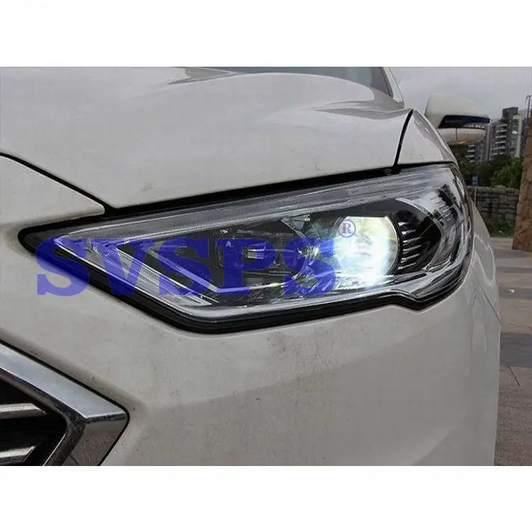 High Quality LED Headlights New 2017 Style DRL Bi Xenon Lens Low Beam Parking Fog Lamp For Ford Mondeo | Автомобили и мотоциклы