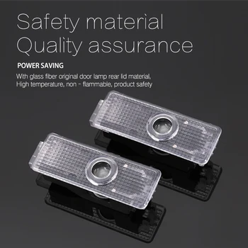

Car Door Light Logo Projector Ghost Shadow Lights For BMW Auto Backlight Welcome Lamp Car Styling