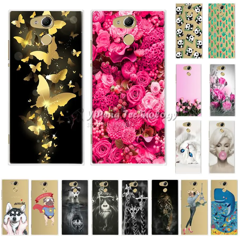 

For Silicone Case Sony Xperia xa2 h4113 h3113 Protection tpu Case Cover For Coque Sony Xperia xa2 xa 2 Phone Case Anime Cute 5.2