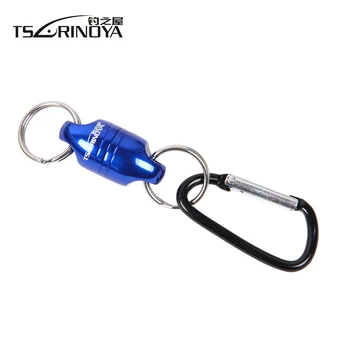 

TSURINOYA Magnet Fishing Clasps 3.5kg with Fishing Swivels Snap Suction Fishing Accessories Fast Magnetic Hanging Clasps Pesca