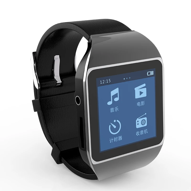  4GB New Touch Screen Smart Watches Sport Mp3 Player Bluetooth Watch Support FM E-Book Pedometer Run