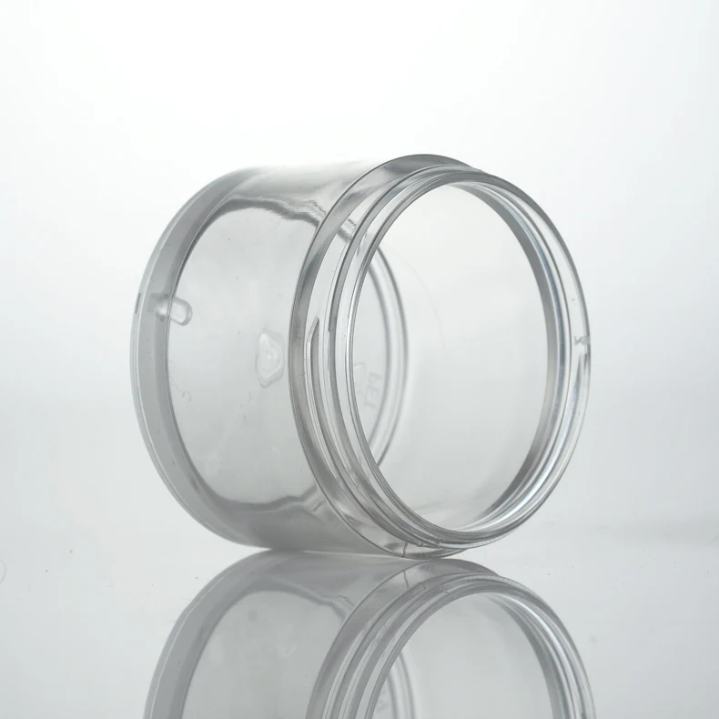 transparent jars