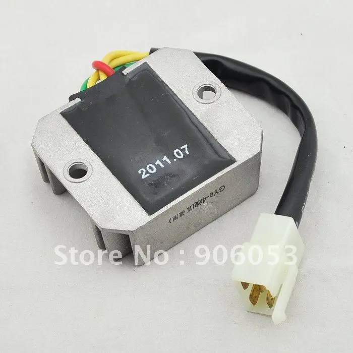 Motorcycle DC Voltage Regulator Rectifier GY 6 4 Wiresin Motorbike
