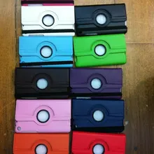 Тонкий вращающийся на 360 градусов чехол-подставка из искусственной кожи с зернистой текстурой для ASUS Google Nexus 7 2nd 2 II 2nd 2 Gen 2013