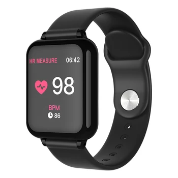 

Smart Bracelet Heart Rate Tracker Wirstbands Blood Pressure Blood Oxygen Sport Calorie Calculation For IOS Android
