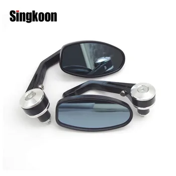 

22mm 7/8'' Motorcycle Accessories Mirror Scooter Motorbike Rearview bar End Mirrors FOR hayabusa gsx1300r honda cb650f buell