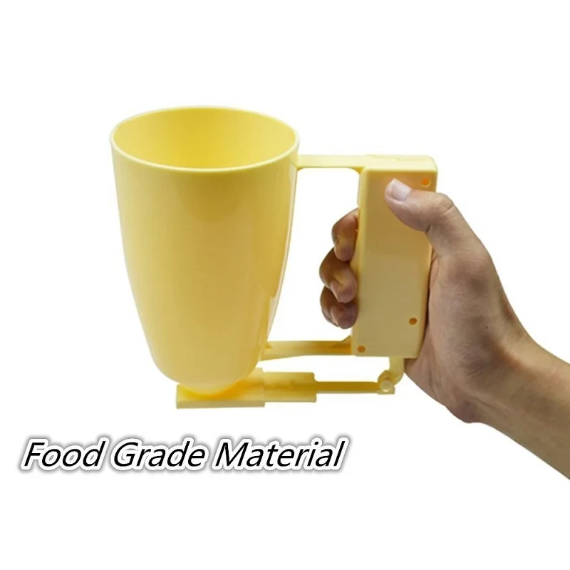 Handle Pastry Batter Dispenser Cake Making Helper Cup Meat Ball Mold Maker Kitchen Baking Cooking Tool