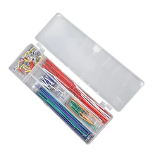 Горячая Распродажа 140 шт. u-образная макетная плата без пайки соединительный кабель Провода комплект для UNO щит для raspberry pi Прямая поставка