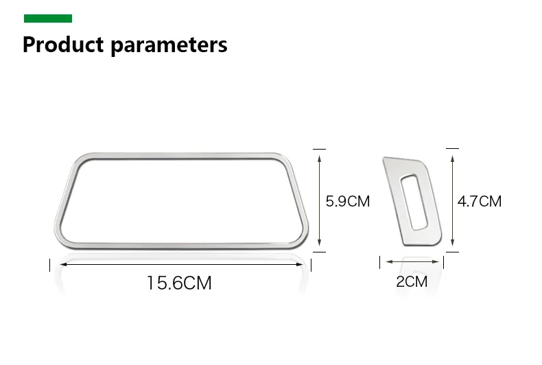 Airspeed AluminiumAlloy Interior Central Air Conditioner Outlet Frame Sticker for BMW E90 E92 E93 2005-2012 3 Series Accessories (22)